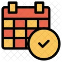 Approved Calendar Icon