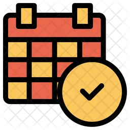 Approved Calendar  Icon