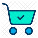 Approved Cart Ecommerce Icon
