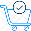 Approved Cart Cart Approval E Commerce Icon