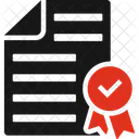 Approved Certificate Certificate Approved Icon