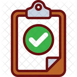 Approved clipboard  Icon