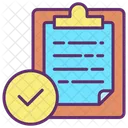 Approved Clipboard  Icon