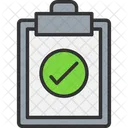 Approved Clipboard  Icon