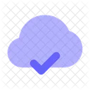 Approved Cloud Checked Cloud Cloud Icon