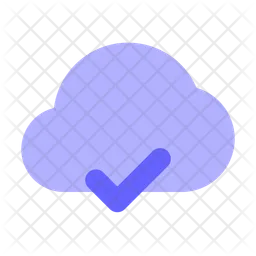 Approved Cloud  Icon