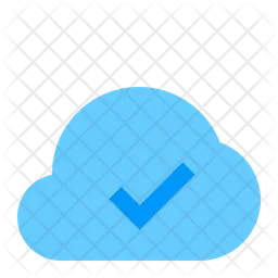 Approved Cloud  Icon