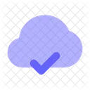 Approved Cloud Checked Cloud Cloud Icon