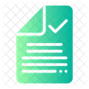 Approved Contract  Icon