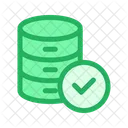 Verified Database Verified Data Approved Data Icon