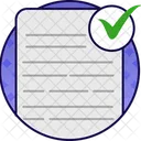 Approved document  Icon