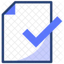 File Document Aproved Icon