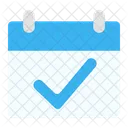Approved Event Verified Event Approved Schedule Icon