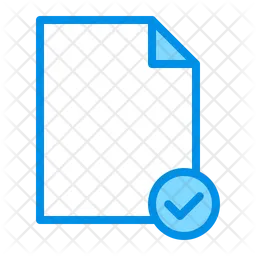 Approved file  Icon