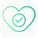 Approved Heart  Icon