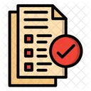 Approved Document Approve Icon