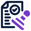 Approved Verified Granted Icon