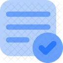 Approved Checkmark Stamp Icon