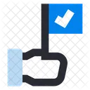 Customer Review Feedback Approved Icon