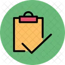 Approved List Approved Checklist Icon