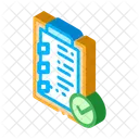 Check Clip Approved Icon