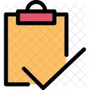 Approved List Approved Checklist Icon