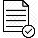 Approved list  Icon