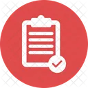 Approved List Checked List Product List Icon