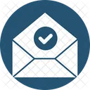 Approved Message Email Inbox Icon