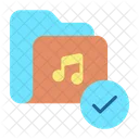 Imusic Folder Approved Music Folder Approved Song Folder Icon
