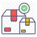 Approved Package Verified Package Approved Parcel Icon