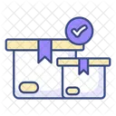 Approved Package Verified Package Approved Parcel Icon