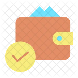 Approved Payment Wallet  Icon