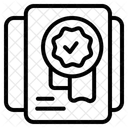 Approved ribbon  Icon
