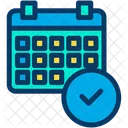 Approved Verify Schedule Icon