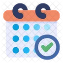 Approved Schedule  Icon