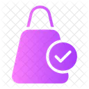 Approved Shopping Bag  Icon