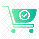 Approved Shopping Cart Icon