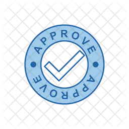 Approved stamp  Icon