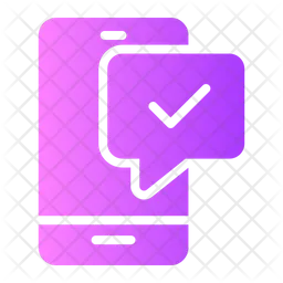 Approved Text Message  Icon