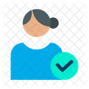 Approved User Approved Profile Female Profile Icon