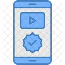 Approved Video  Icon