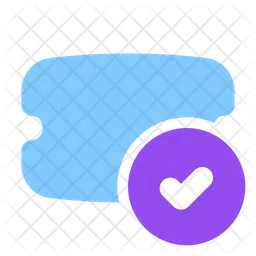 Approved voucher  Icon