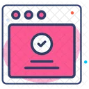 Approved webpage  Icon