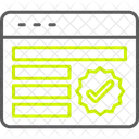 Approved website  Icon