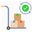 Approvisionnement Processus Logistique Icône