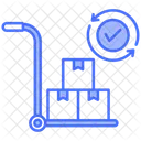 Approvisionnement Processus Logistique Icône