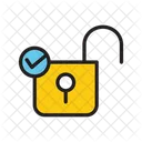 Apprved Lock Right Password Checked Lock Icon