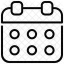 Calendario Ora Data Icon