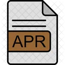 Apr File Format Icon